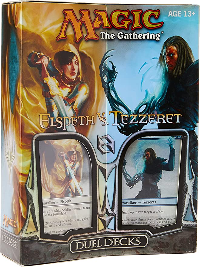 Magic the Gathering Card Game Duel Decks Elspeth vs. Tezzeret Gift Set [Toy]