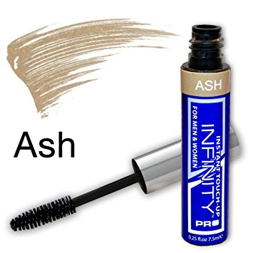 Infinity Temporary Hair Color Hair Mascara Root Concealer Touch Up for Women & Men (Ash), 0.3 ounce