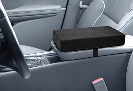 KOVOT Auto Armrest Console Cushion - Memory Foam Arm Rest Support