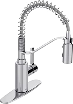 Moen 5926 Genta LX One-Handle High Arc Pulldown Kitchen Faucet, Chrome