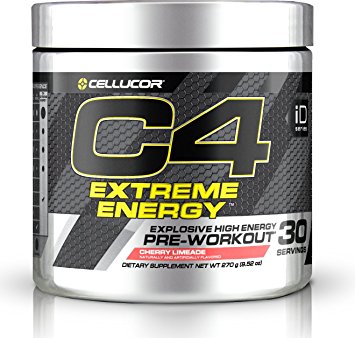 Cellucor, C4 Extreme Energy, Explosive High Energy Pre-Workout, Cherry Limeade, 30 Servings