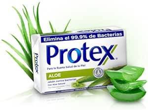 Protex Antibacterial Soap - Jabon Contra Bacterias (Aloe)