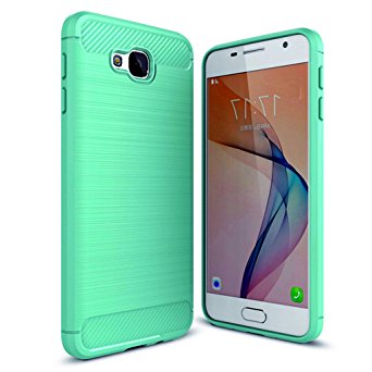 Huawei Ascend XT Case,Mustaner Shock-Absorption Flexible TPU Rubber Soft Silicone Full-body Protective Cover for Huawei H1611/AT&T Gophone (Mint Green)