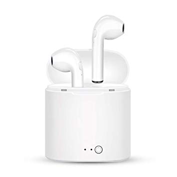 Bluetooth 5.0 Earbuds, True Wireless Stereo Headphones IPX7 Waterproof Built-in Mic Headset Premium Sound with Wireless Charging Case