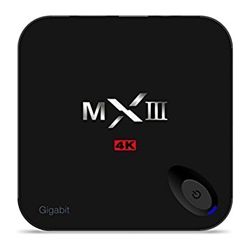 Henscoqi MXIII-G Gigabit Android TV Box Amlogic S812 Quad Core CPU,Octa Core Mali-450 GPU 2/8 GB Memory Support UHD 4Kx2K Full HD 1080P H.265 Google Android 4.4 2.4/5G Dual Band Wifi Bluetooth4.0
