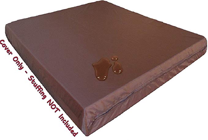 Dogbed4less Internal Duvet Case Waterproof Zipper Dog Bed Cover for Small Medium to Extra Large Pad Insert Stuffing Pet Bed - Cover Liner Only