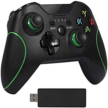 Wireless Controller for Xbox One, Upgraded Gamepad Compatible with Xbox One S, One X, One Elite, PS3, PC