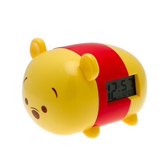 BulbBotz 2020992 Disney Tsum Tsum Winnie the Pooh Light Up Alarm Clock