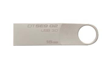 Kingston Digital 16 GB DataTraveler SE9 G2 USB 30 Flash Drive DTSE9G216GB