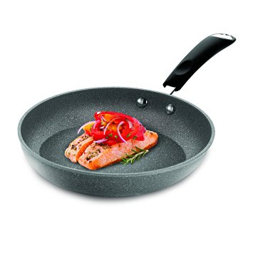 Bialetti Granito Nonstick Saute Pan, 12-Inch, Gray