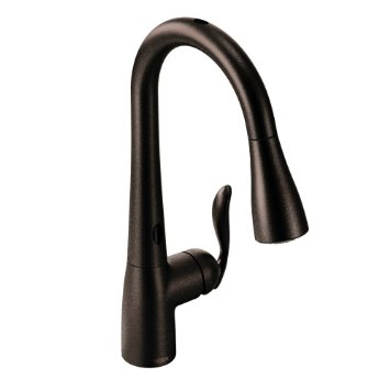 Moen 7594EORB Arbor With Motionsense One-Handle High Arc Pulldown Kitchen Faucet Featuring Reflex Oil Rubbed Bronze