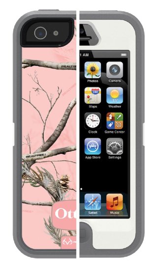 OtterBox Original Case 77-22522 for Apple iPhone 5 (Defender Series), Retail Packaging - AP Pink