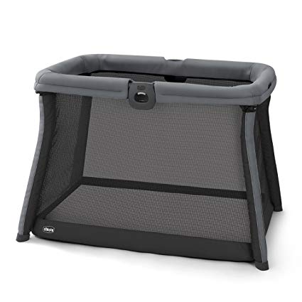 Chicco FastAsleep Go Full-Size Travel Playard, Graphite