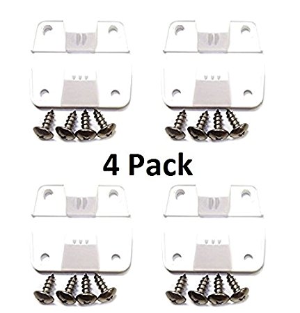 NEW AFTERMARKET Coleman Replacement Cooler Hinges   Stainless Screws (4)