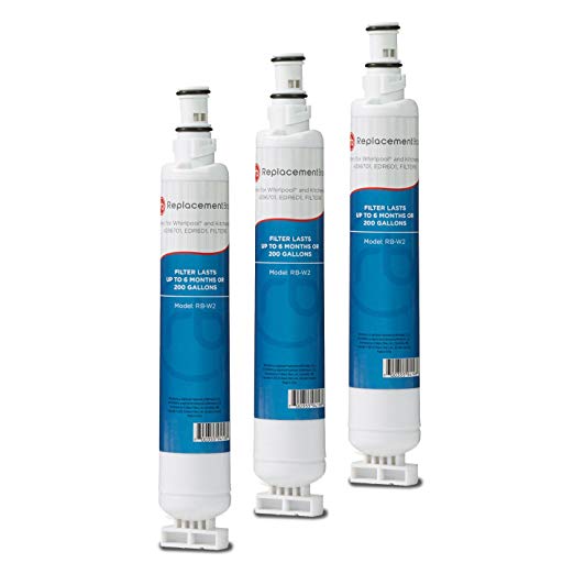 Whirlpool 4396701 EDR6D1 46-9915 Comparable Refrigerator Water Filter 3 Pack