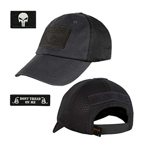 Operator Cap Bundle - w Punisher/Dont Tread Patches -Choose Color