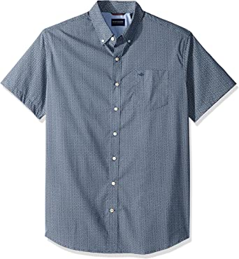 Dockers Men's Classic Fit Short Sleeve Signature Comfort Flex Shirt (Standard and Big & Tall)