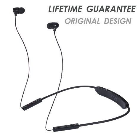 Bluetooth Headphones Gaoye Wireless Bluetooth Headphones Running Stereo Hands-free with Mic Sports Headset Earphones Noise Cancelling for Apple iPhone iPad Samsung LG Sony Windows Tablets