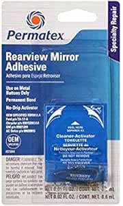 PERMATEX Professional Strength Rearview Mirror Adhesive