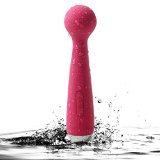 SVAKOM SAV-02M Mini Emma Rechargeable Powerful Dildos Clitoral Wand Massagers G-spot Vibrators Sex Toys for Women - Beginners VibeAdult Products Plum Red