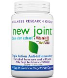 New Joint Triple Anti-Inflammatory Joint Supplement 60 vegetarian capsules