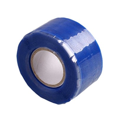 Soledi Waterproof Silicone Repair Tape Bonding Rescue Self Fusing Tape -60 C to 260 C Blue