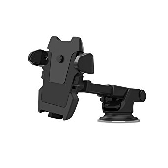 All Cart Car Phone Mount, Universal Adjustable with Strong Sticky Gel Pad,360 Degrees Rotation Car Mount,