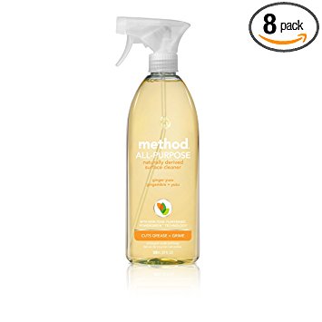 Method All Purpose Cleaner, Ginger Yuzu, 28 Ounce (Pack 8)