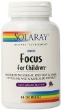 Solaray Focus for Children Supplements 60 Count