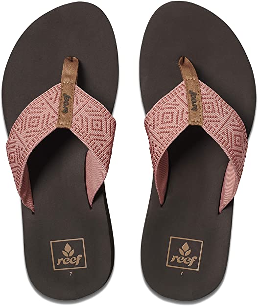 Reef Women's Sandals Spring Woven | Arch Support Flip Flops for Women