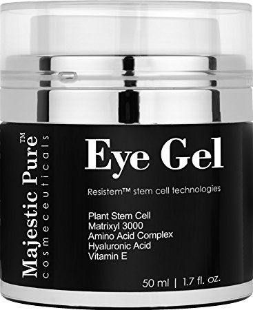 Eye Gel From Majestic Pure Offers Potent Anti Aging and Skin Firming Gel Cream