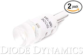 Diode Dynamics 840661103197 Cool White 194 HP3 Map Light LED for Ford Mustang, 2 Pack