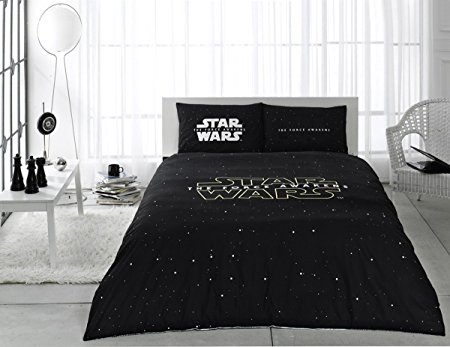 Star Wars the Force Awakens Licensed 100% Cotton 5pcs Full - Queen Size Comforter Set Bedding Linens