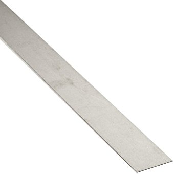 O1 Tool Steel Sheet, Precision Ground, Annealed, 1/8" Thickness, 1" Width, 18" Length