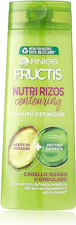 Garnier Fructis Nutri Rizos Contouring Champú Pelo Rizado u Ondulado - 360 ml