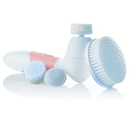 Spin for Perfect Skin Cleansing Facial Brush - Pink