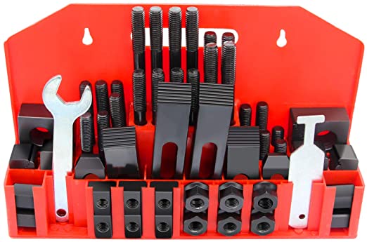 PENSON & CO. 5/8" T-Slot Clamp Kit 58 pcs 1/2"-13 Stud Hold Down Clamping Set Upgraded for Bridgeport Mill