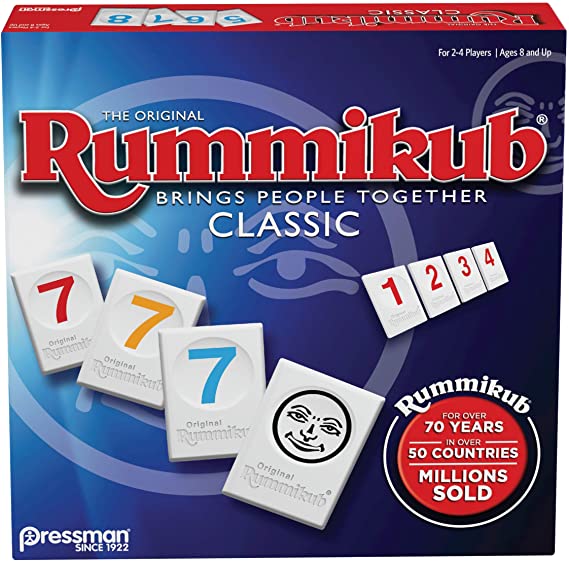 Rummikub by Pressman - Classic Edition - The Original Rummy Tile Game