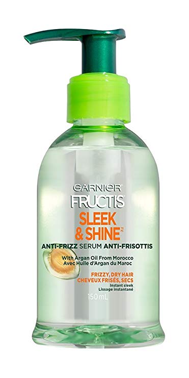 Garnier Fructis Sleek and Shine Anti-Frizz Serum, 150-Milliliter