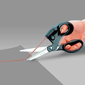 BephaMart Straight Fast Laser Guided Scissors Sewing Laser Scissors Cuts Shipped and Sold by BephaMart