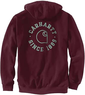 Carhartt Men's Rain Defender Loose Fit Midweight 1889 Graphic Sweatshirt