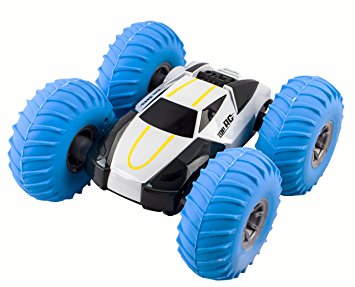 deAO® RCA Turbo 360 Twister Remote Controlled Stunt Car Large Inflatable Tyres for Super Bounce (Medium-B)