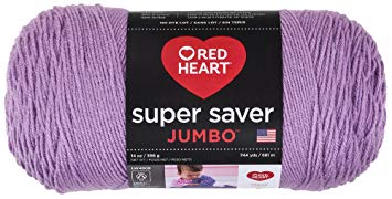 Coats & Clark Orchid Red Heart Super Saver Jumbo