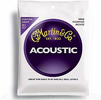 Martin M535 Phosphor Bronze Acoustic Guitar Strings - Custom