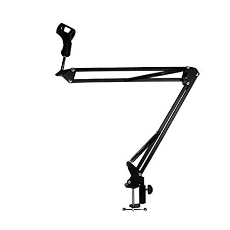 Kadence Microphone Suspension Boom Scissor Arm Stand