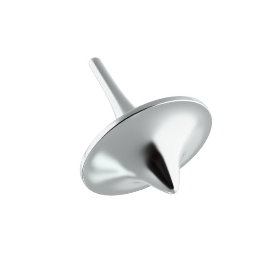 ForeverSpin Brushed Stainless Steel Spinning Top - Spinning Tops Built to Last and Spin Forever -The Perfect Balance between Performance and Beauty