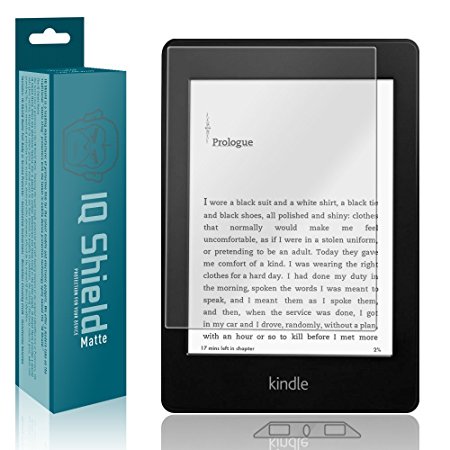 Amazon Kindle Paperwhite Screen Protector, IQ Shield Matte Full Coverage Anti-Glare Screen Protector for Amazon Kindle Paperwhite Bubble-Free Film - with