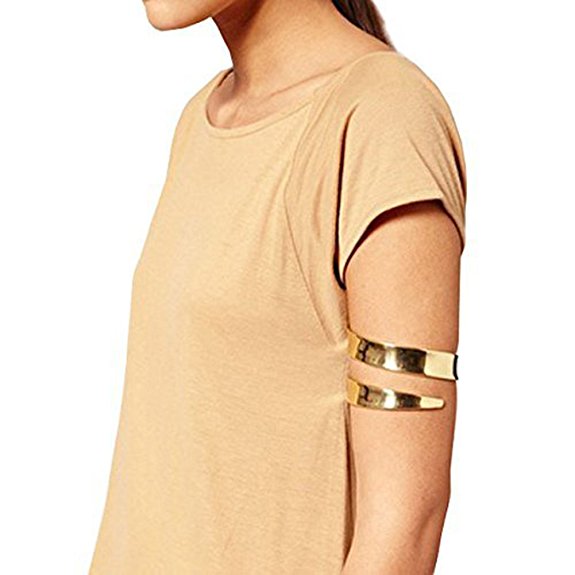 iWenSheng Women Fashion Adjustable Upper Hand Arm Bangle Cuff Bracelet