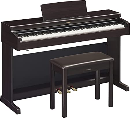 Yamaha YDP165 Arius Series Piano with Bench, Dark Rosewood