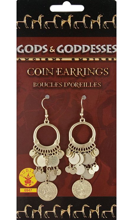 Rubies Costumes Women's Grecian Earrings